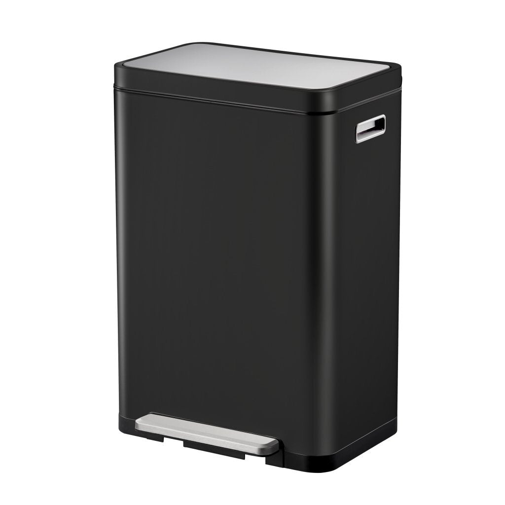 Eko X-Cube Pedal Bin 2x20l svart