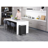 Eko X-Cube Pedal Bin 2x20l svart
