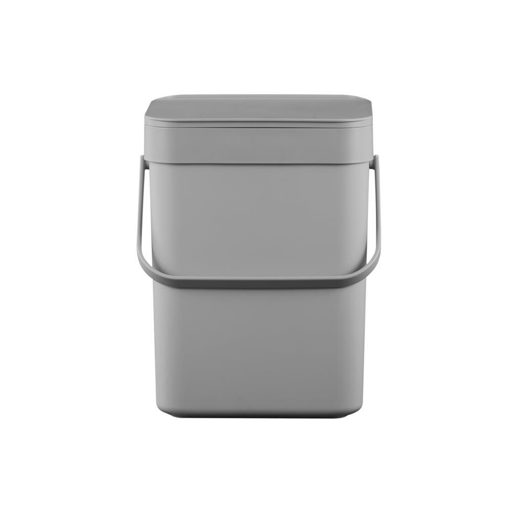 Eko Puro II Foodswaste Caddy Abfallbehälter 5l Grau