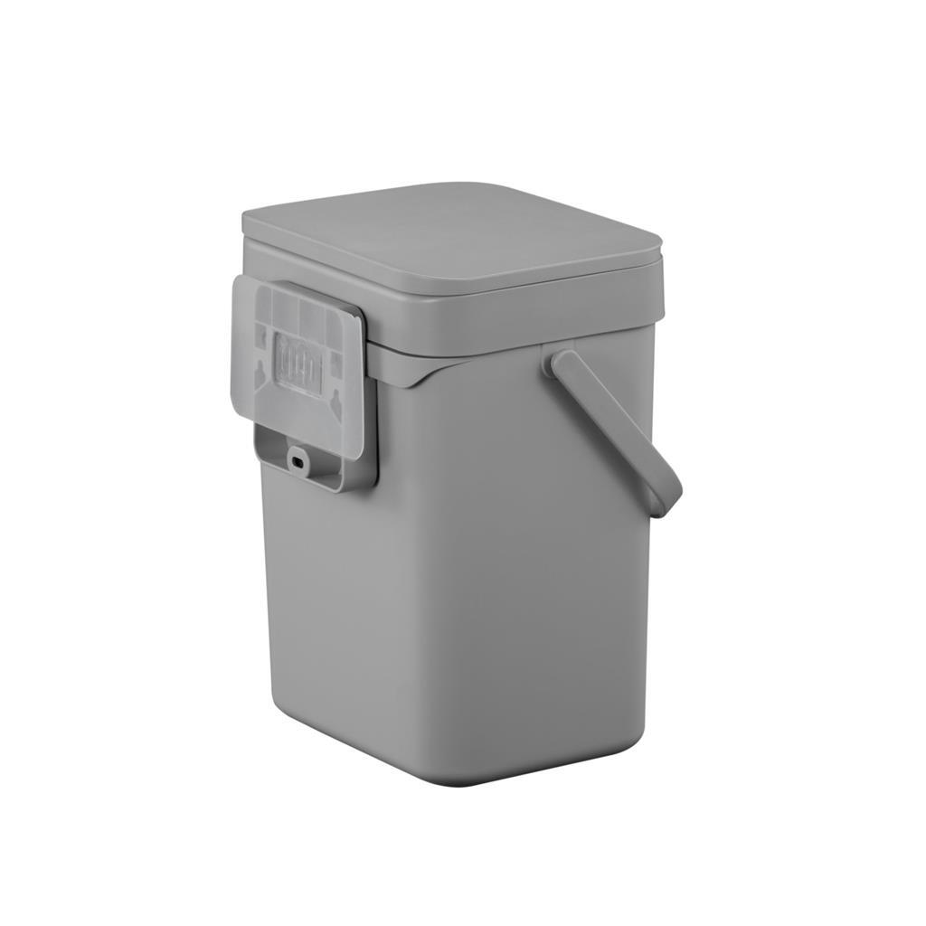 Eko Puro II Foodswaste Caddy Abfallbehälter 5l Grau