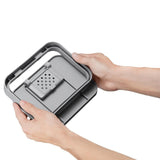 Eko Puro II Foodswaste Caddy Abfallbehälter 5l Grau