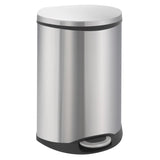 EKO Pedal Bin Shell 2x22 l Matte silberfarben