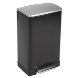 EKO EKO Pedal Bin E-Cube 40 L Mattzwart