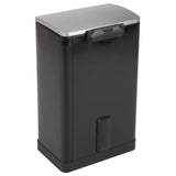EKO EKO Pedal Bin E-Cube 40 L Mattzwart