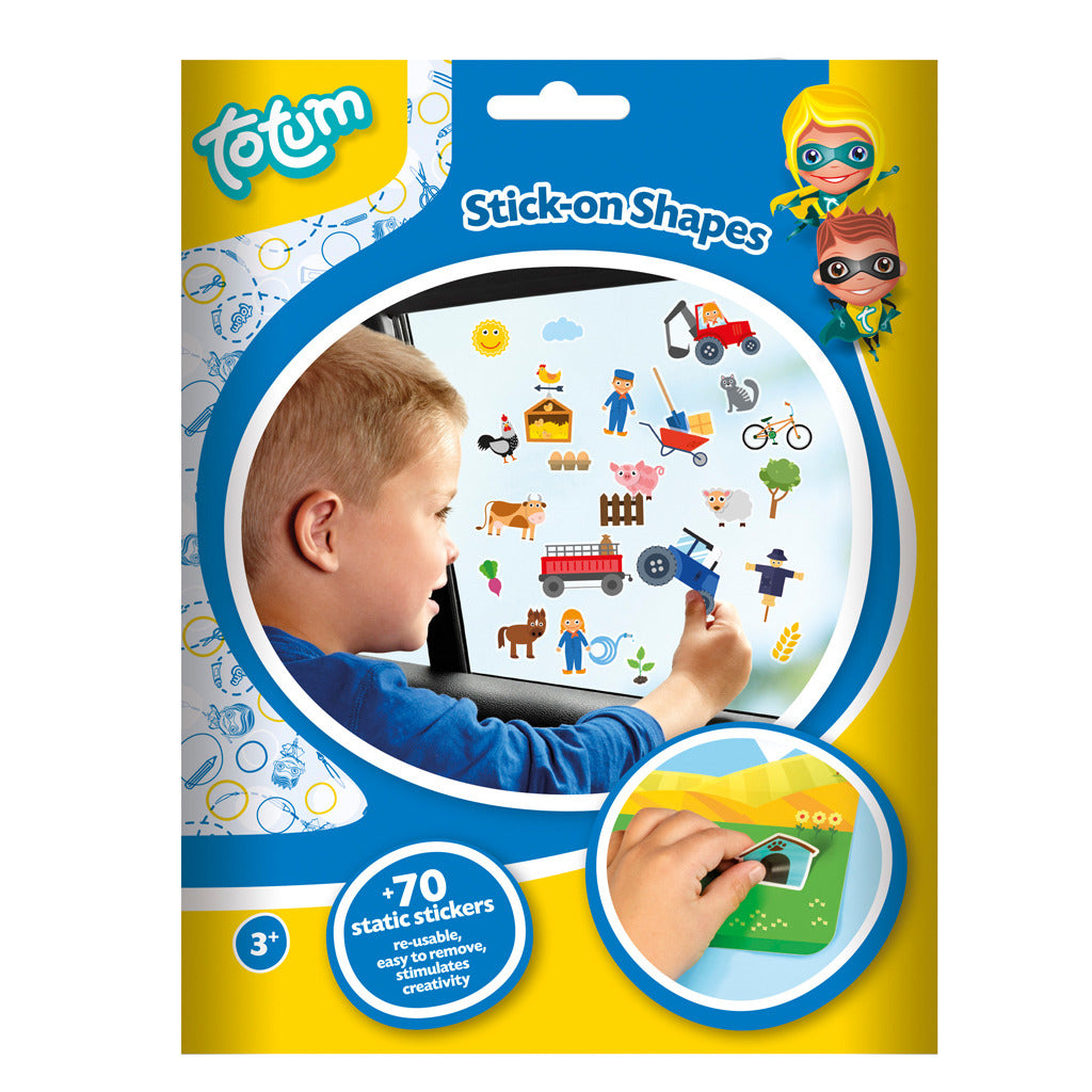 Totum window stickers farm