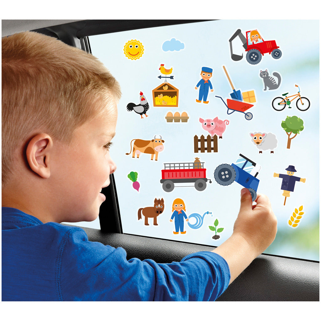 Totum window stickers farm