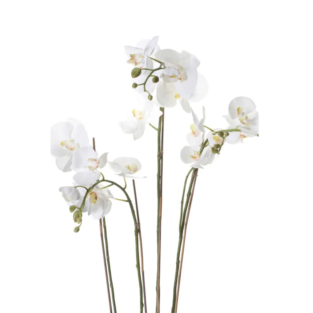 Smaragdová umělecká rostlina orchidej s Moss White 90 cm 20 355