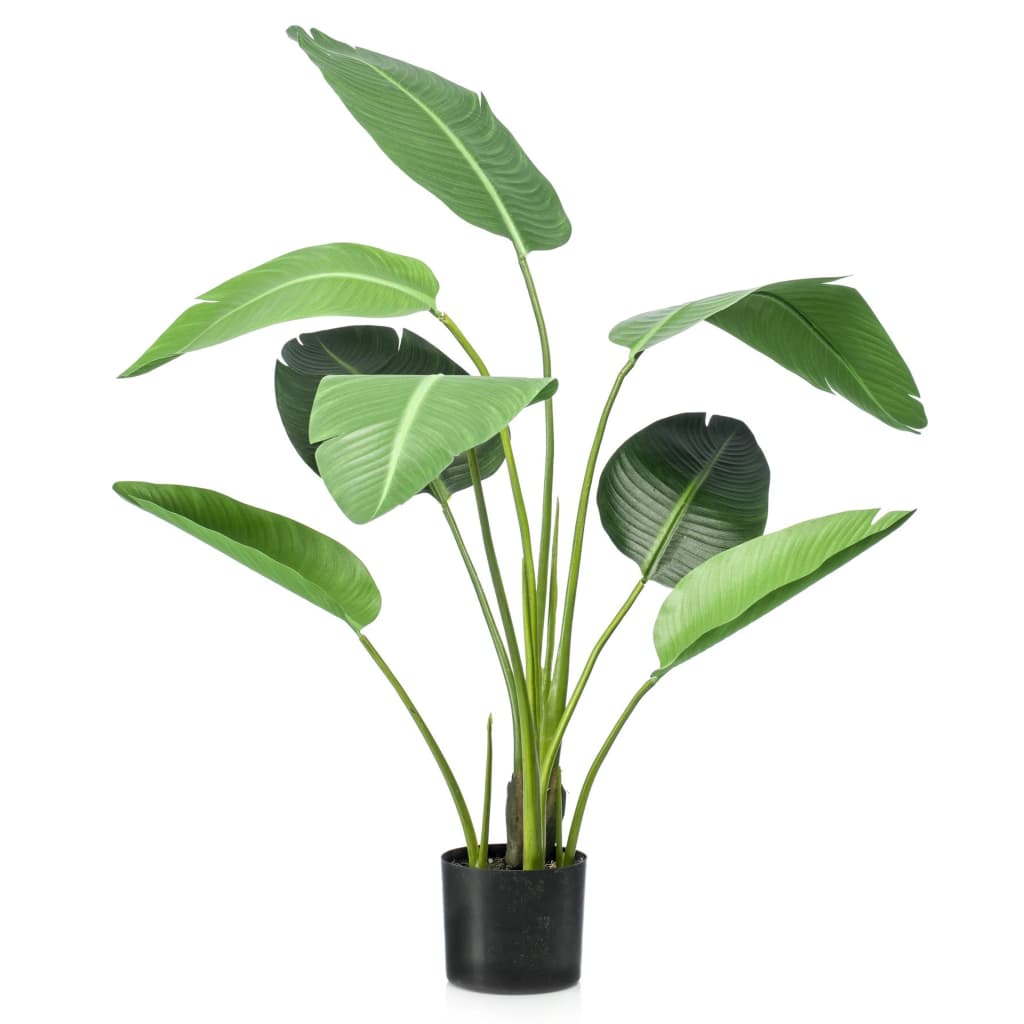 Plante d'art émeraude dans le pot strelitzia 120 cm