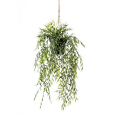 Emoragd Smaragd künstlech Planz hänkt am Pot Bambus 50 cm