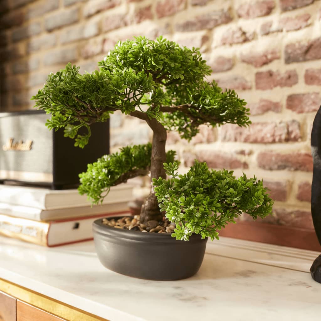 Emoragd Smaragd Art Planz Mini Bonsai ficus Grénge 42 cm 4200020002