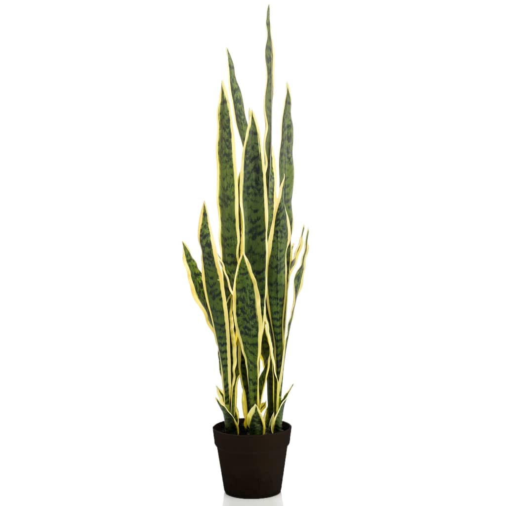 Emerald Emerald Art Plant in Plastic Pot Sanseveria 97 cm