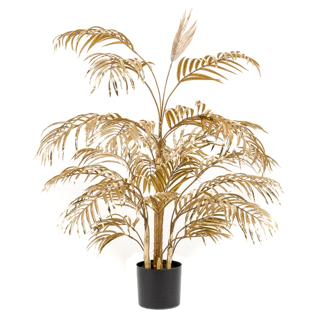Emoragd Smaragd Art Planz arca Palmen 105 cm Gold faarweg
