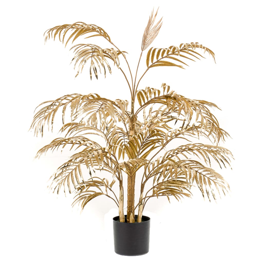 Emoragd Smaragd Art Planz arca Palmen 105 cm Gold faarweg