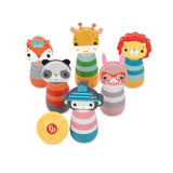 Jeu de quilles en bois Fisher Price avec animaux
