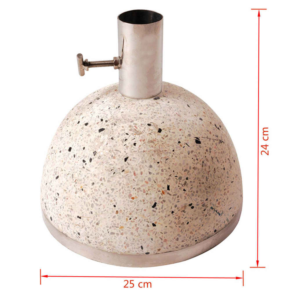 Esschert Design Esschert Design Parasol Foot 11,5 kg s (bílý) pv09