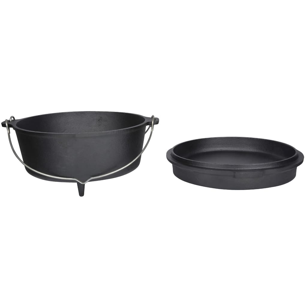 Esschert Design Esschert Design Simderpot Cast iron 6.5 L Black FF235