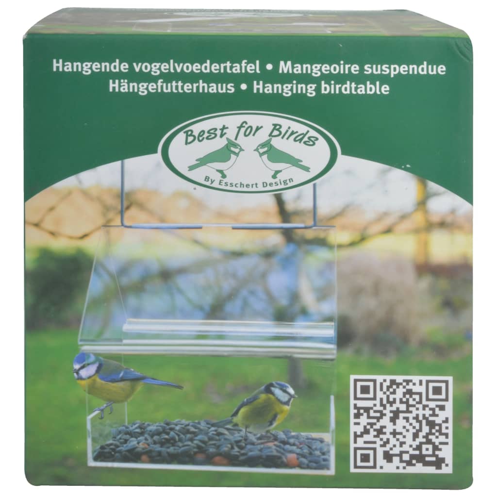 Esschert Design Esschert Design bird feed table hanging acrylic