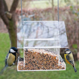 Esschert Design Esschert Design Feeding House Double Hanging Acrylic