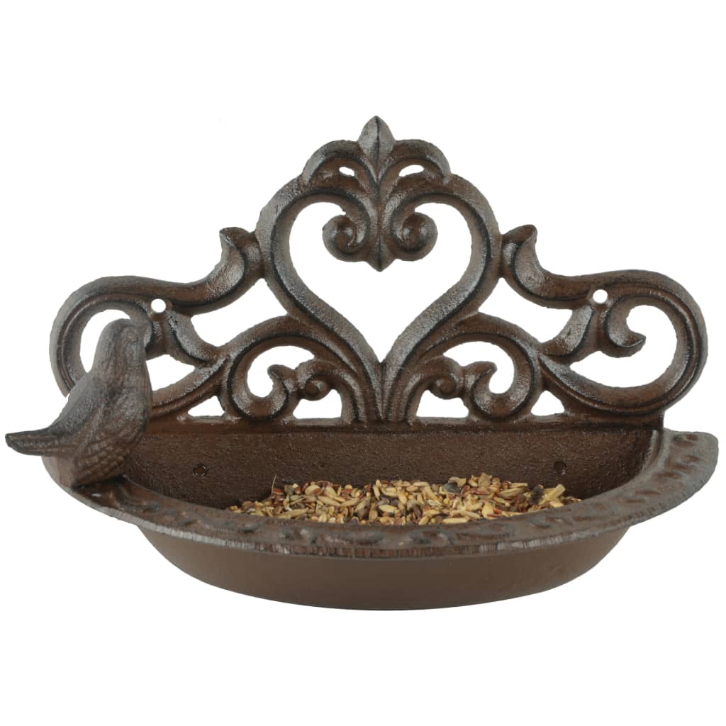 Esschert Design Esschert Design Bird Feed Box støpejern brun BR26