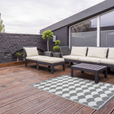 Esschert Design Esschert Design Outdoor Tug 180x111 cm Grey a wäiss OC24