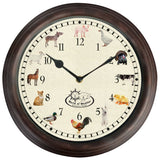 Esschert Design Esschert Design Klok with Farm Dieren Sounds