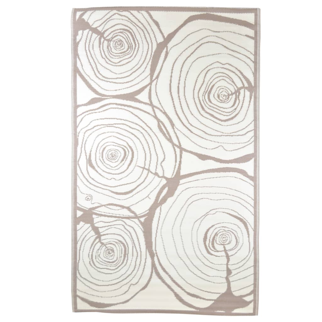 Esschert Design Design Design Pierścienie zewnętrzne roczne pierścienie 240x150 cm