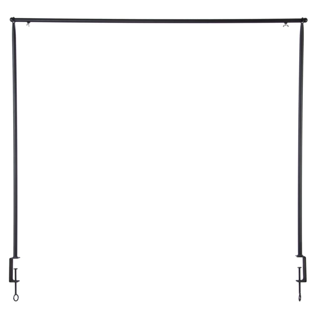 Esschert Design Esschert Design Table rod Decorative with clamp black