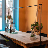 Esschert Design Esschert Design Table rod Decorative with clamp black