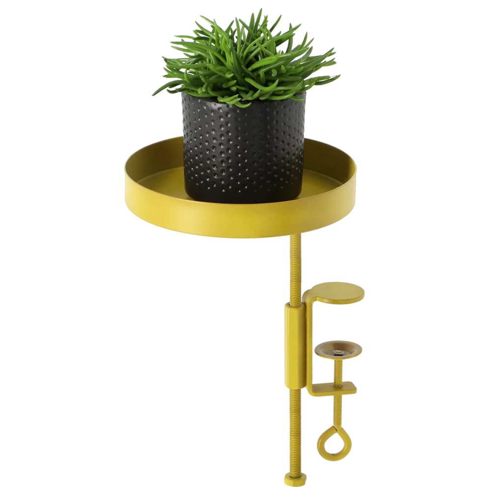 Esschert Design Esschert Design Rostl Blad se svorkou kolem zlaté barvy