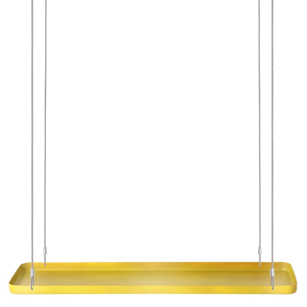 Esschert Design Esschert Design Rostlinka Blad Vissing Rectangular L Gold Colored