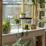 Esschert Design Esschert Design Plant Blad with Clamp around S Green