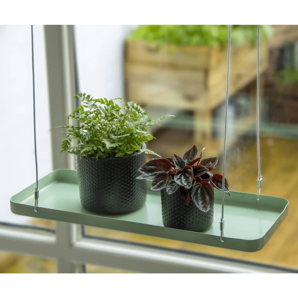 Esschert Design Esschert Design Rostlinka Blad Vissing Rectangular S Green