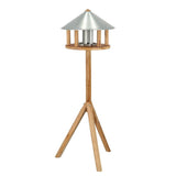 Esschert Design Esschert Design bird feeding house with silo and around roof zinc