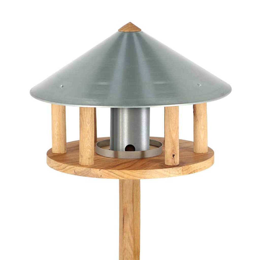 Esschert Design Esschert Design bird feeding house with silo and around roof zinc