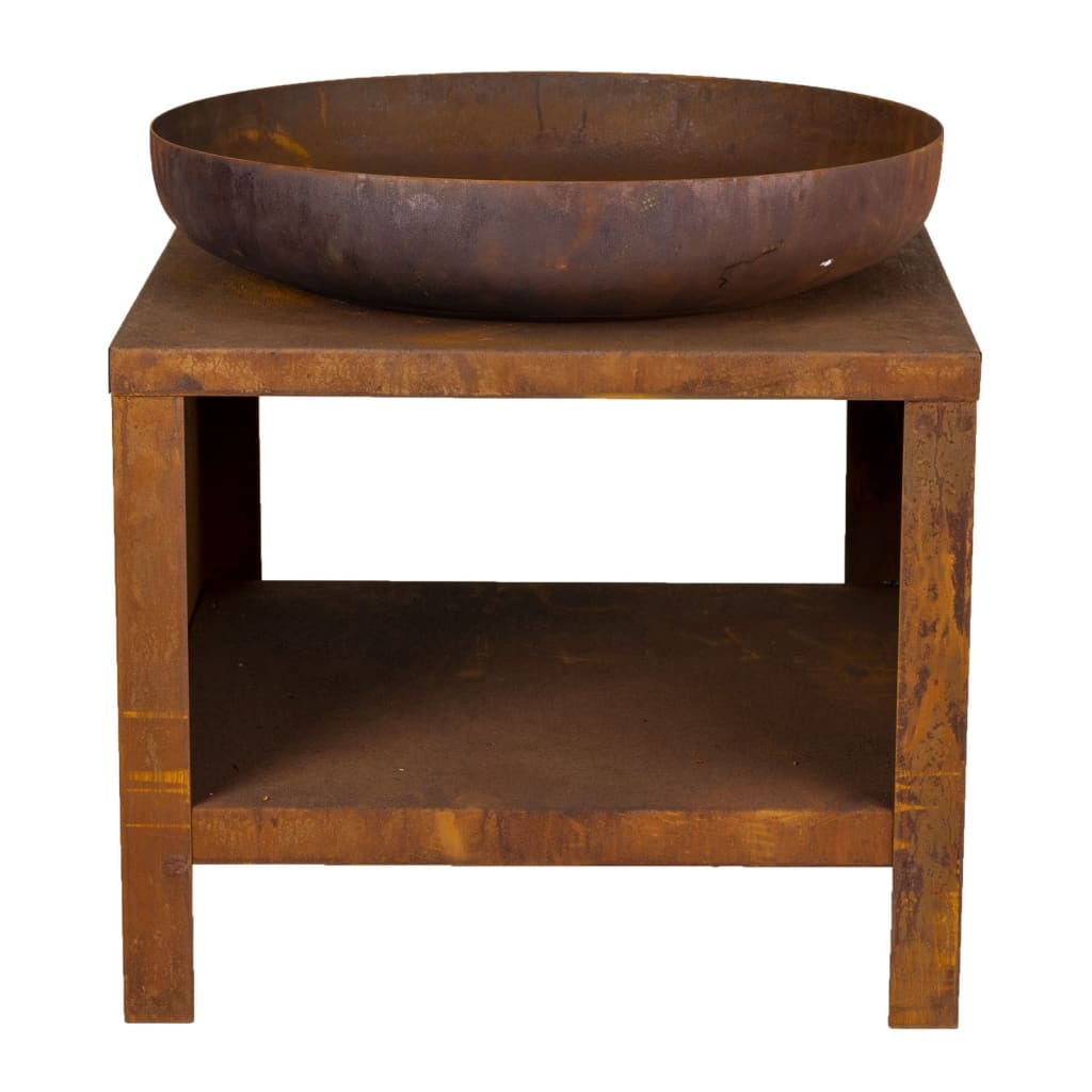 Esschert Design Esschert Design Fire Bowl s úložkem dřeva 62 cm rzilorovaný