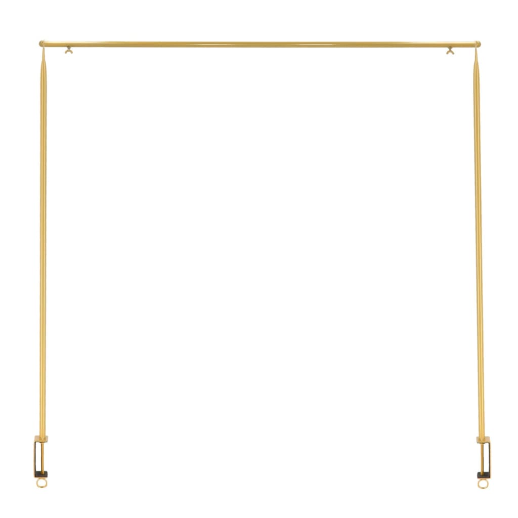 Esschert Design Esschert Design Tischstange mit Klemmdekorationsgoldfarbe