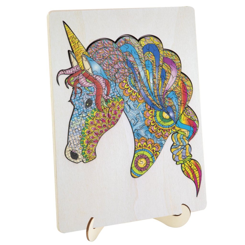 Creative Craft Group Moxy Wooden Puzzle Unicorn 137 pièces