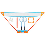 GO GO GO IT IT INTERN BUDMINTON Play Set Blue and Orange