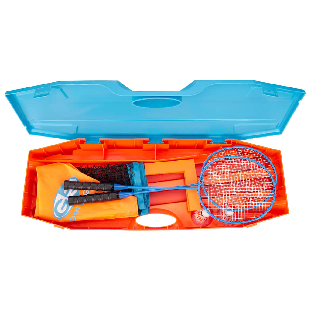 GO GO GO IT IT INTERN BUDMINTON Play Set Blue and Orange