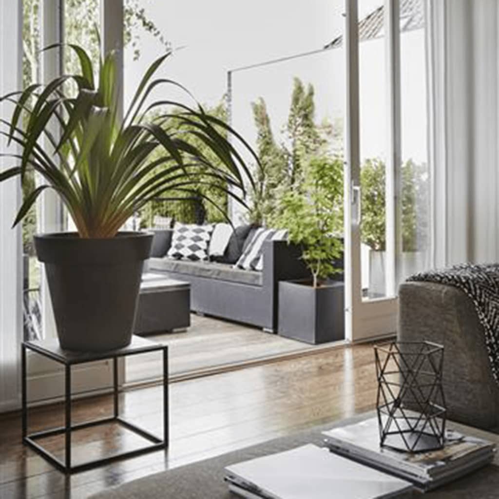 CAI Planter Urban Smooth Square 30x30x30 cm Black KBL902