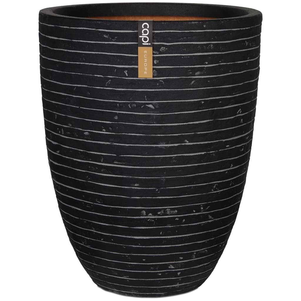 Capi Capi Blummenpot Natur Zeil Nregant niddereg 36x47 cm Anthstracite wfdz782