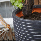 Capi Capi Blummenpot Natur Zeil Nregant niddereg 36x47 cm Anthstracite wfdz782
