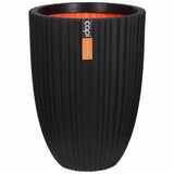 Capi Capi Flowerpot Urban Tube Elegant Low 46x58 cm sort PKBLT783