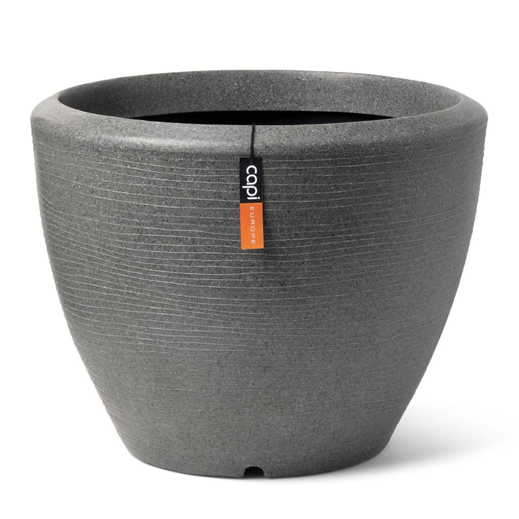 Capi Capi Blummenpot arc Granit Täter Layer 60x48 cm Anthhacit -koppell