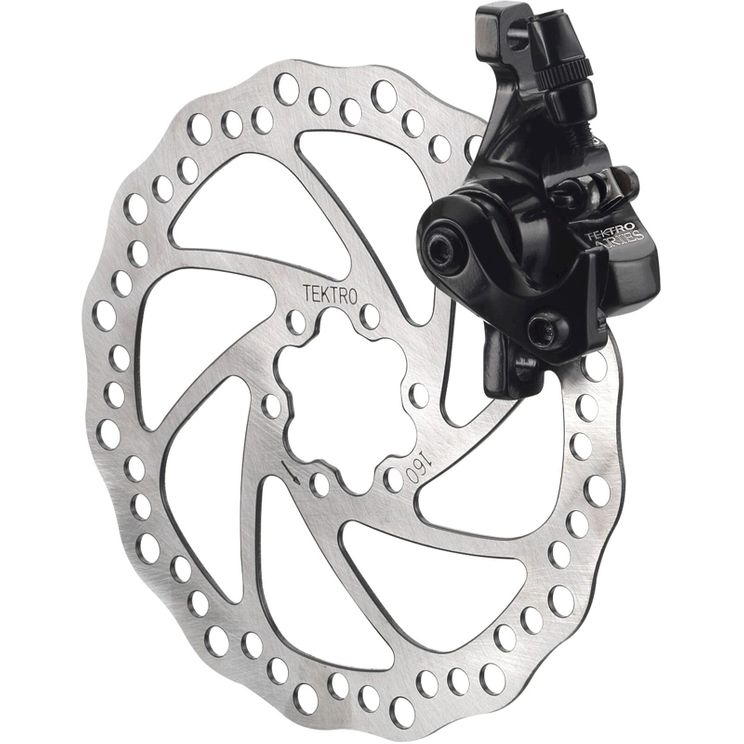 Mechanische Scheibenbremse von Tectro MD-M300F Achter ist 160 mm
