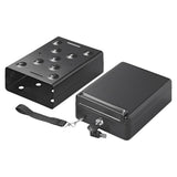 Proplus Kluis avec support 225x165x85 mm en acier