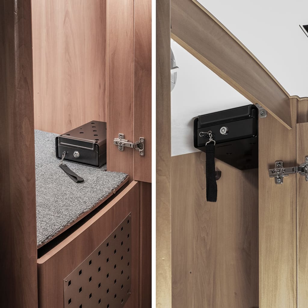 Proplus Kluis avec support 225x165x85 mm en acier