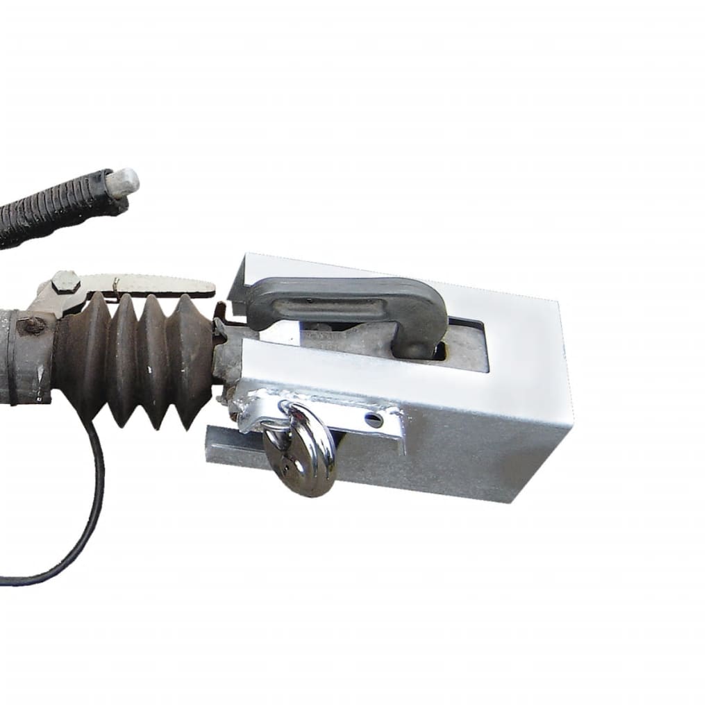 Uplus Clutch Lock Steel 23 cm stříbro s diskutujícím zámkem