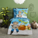 Guten Morgen Guten Morgen Kinderpokal Cover Ritter 135x200 cm