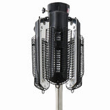 Sunred parasolverwarming 2000 w halogeen zwart en zilver ph10